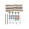 Electronic Component Kit Potentiometer Carbon Film LED Resistor Button Touch Switch