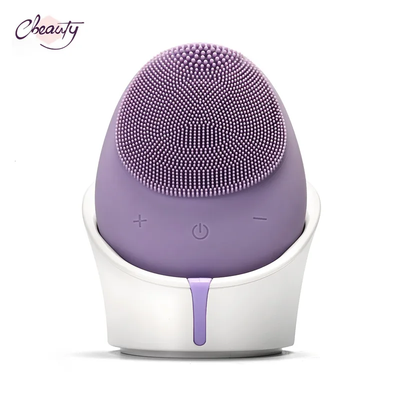 
Wireless Electric Silicone Facial Cleansing Brush 
