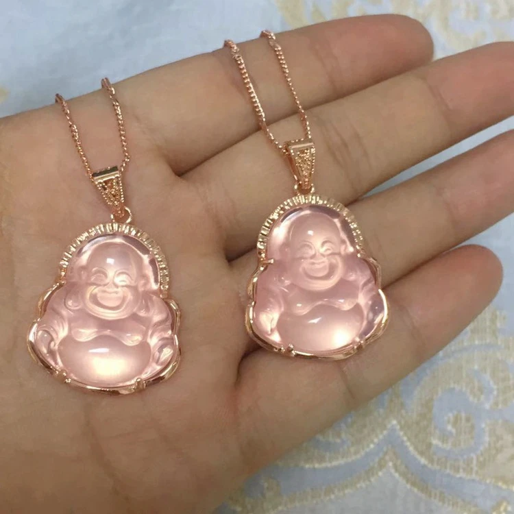 Fashion Natural Pink Quartz Crystal 