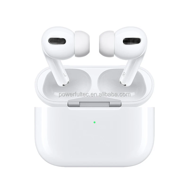 Gps Rename Mini 1:1 TWS Pro 3 Bluetooth Headphone Noise Cancelling Earbud Wireless Charging Earphone For Apple Airpods Pro Black - ANKUX.COM