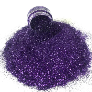 bulk polyester violet metallic fine craft glitter