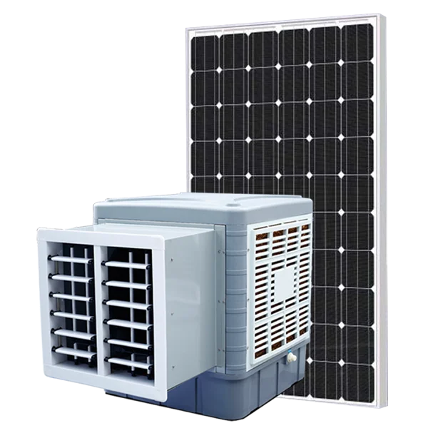 solar powered evaporative cooler
