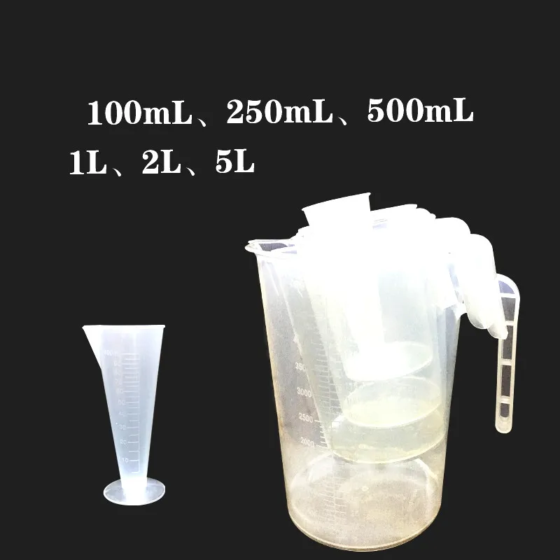 Wholesale Food Grade Plastic Measuring Cup Set Durable Drinks Shop Use