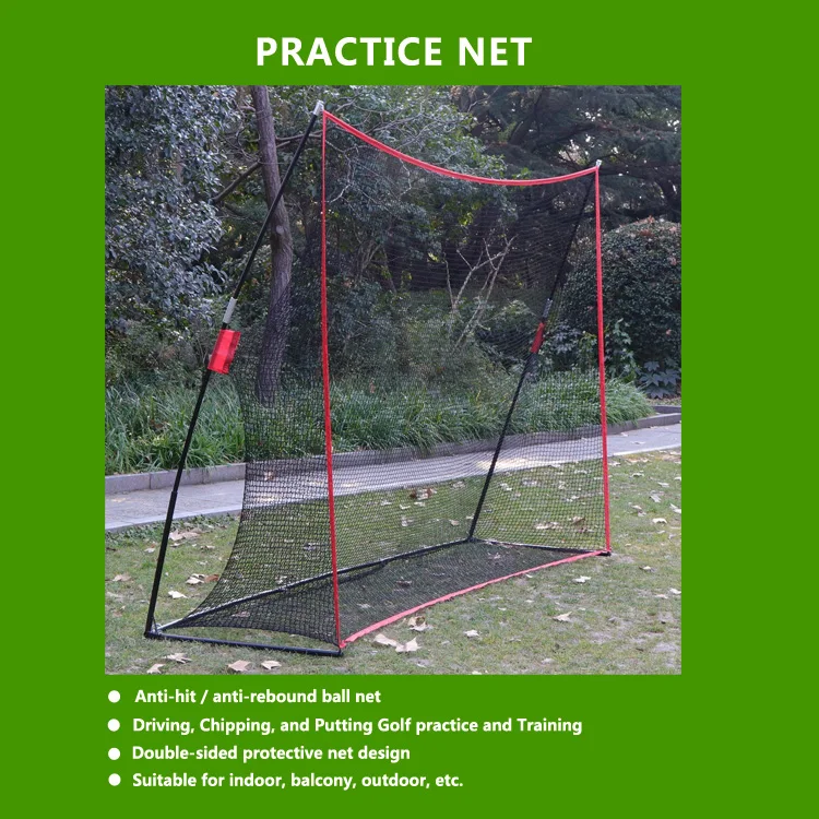 portable driving practice golf net