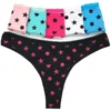 XZ Sexy T-back thongs G-string Lady T-pants lace sexy soft underwear fashion style star ring love wholesale cheap