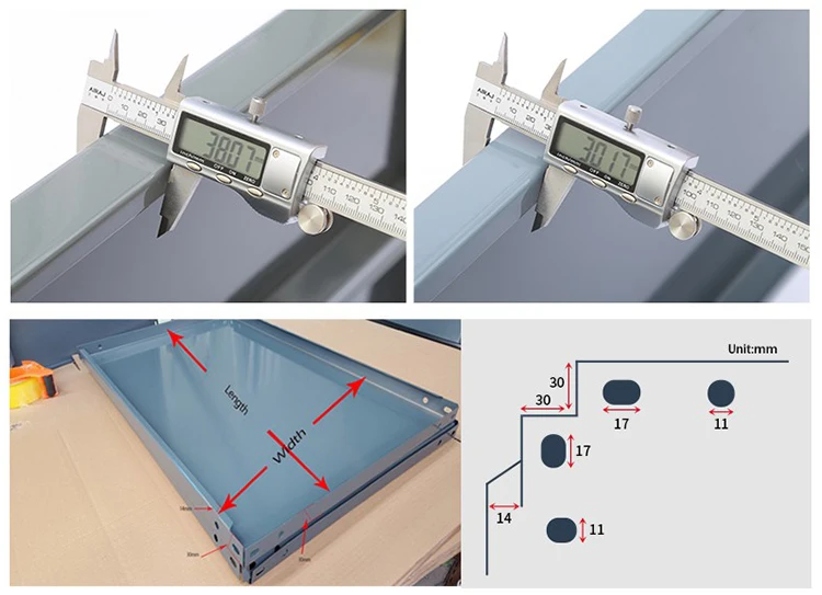 Shelves Angles Perforated Punched Shelf Metal Iron Shelving Slotted