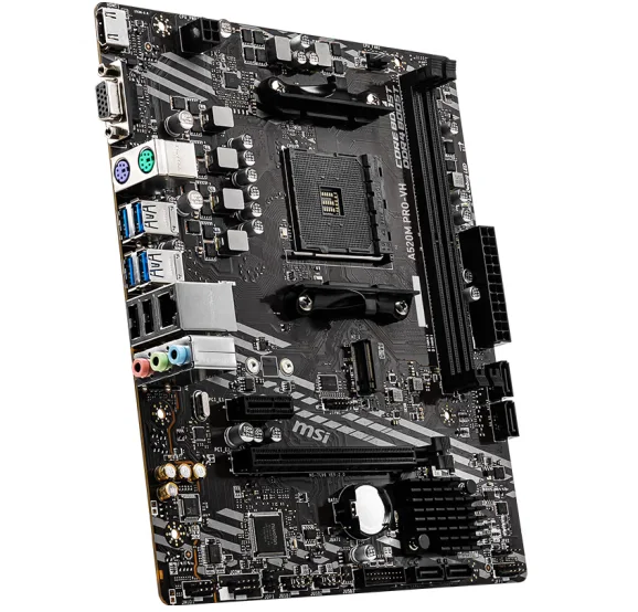 A520m Pro-vh Motherboard Supports Cpu 5600x/5600g/5700g (a520/socket ...