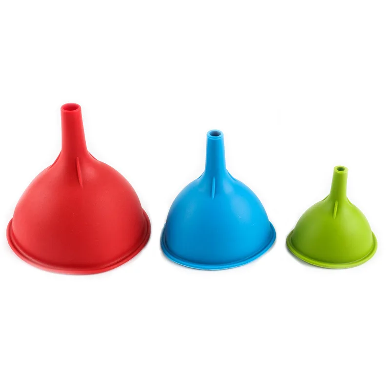 Amazon Top Seller Wholesale New Trending Popular Products   Kitchen Funnel Silicone Liquid Funnel Kitchenware