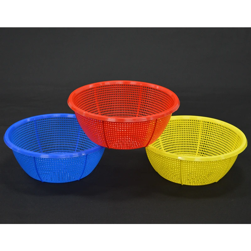 
Household Kitchen Tools Large Colander Sink Strainer Fruit Vegetable Washing Bowl Plastic Drain Basket 
