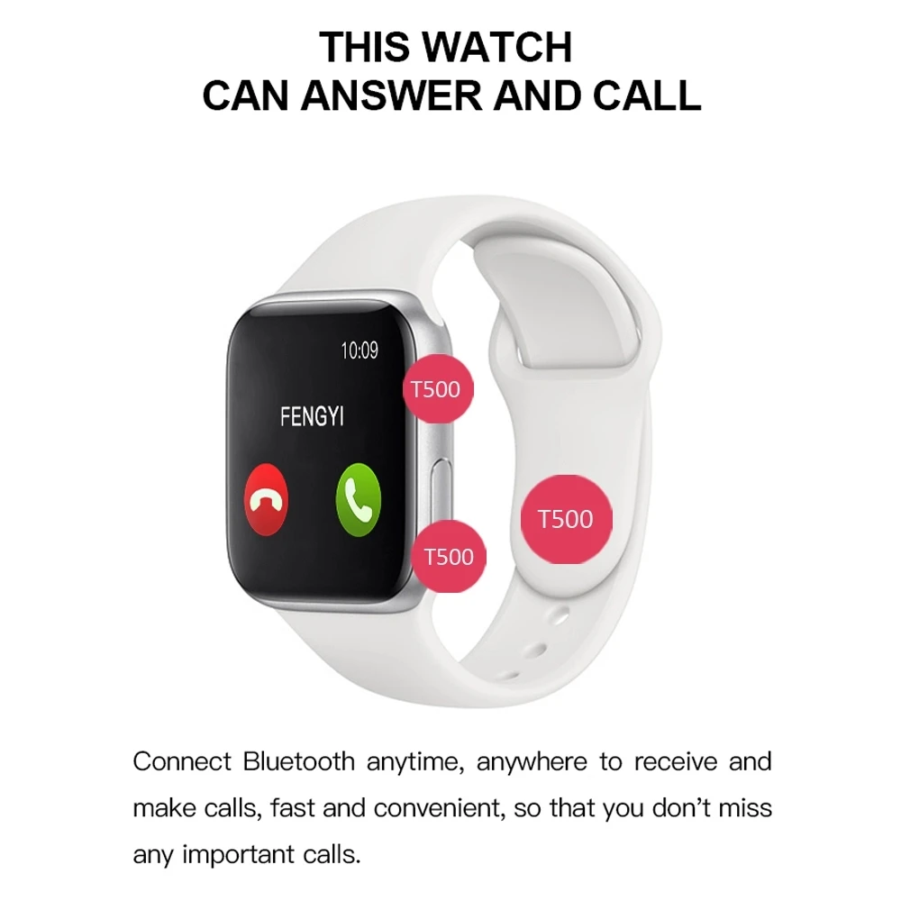 T500 Smart Watch Plus Price Fitness Tracker Ce Rohs Smart Bracelet