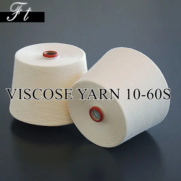 High Quality 100 Viscose Yarn Viscose Thread 2060s Viscose Ring Spun