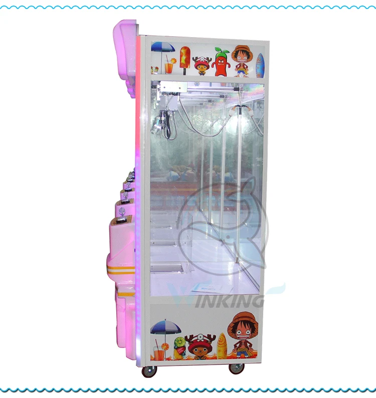 Winking Coin Operated Plush Toy Crane Gift Game Machine Crazy Toy 3