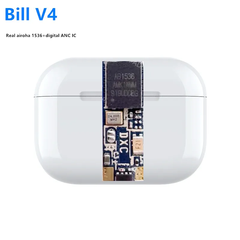 
Real ANC 80% noise cancellation TWS PRO5 Airoha new airpro 3 transparency active noise cancel waterproof wireless headphone 
