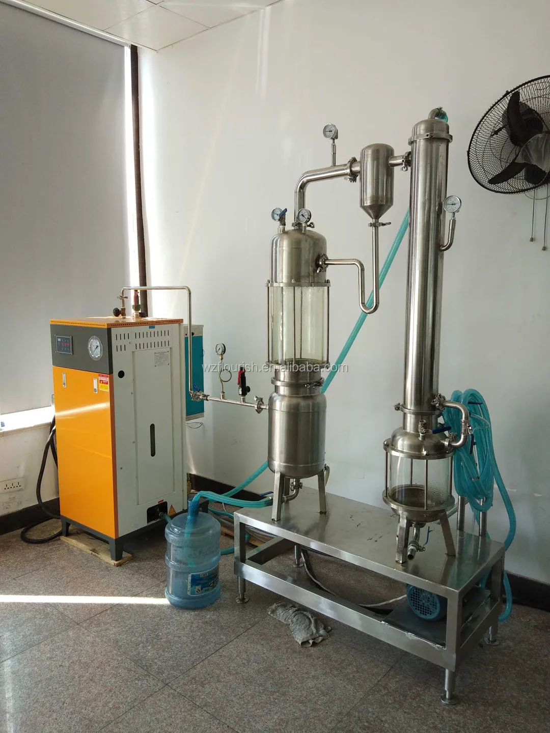 Mini Stainless Steel Single Effect  Evaporator For Lab Use