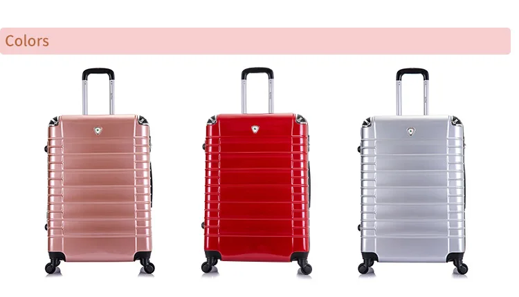 Hot Sale Fashion Carry-on Business Travel Trolley Luggage Suitcase 3 ...