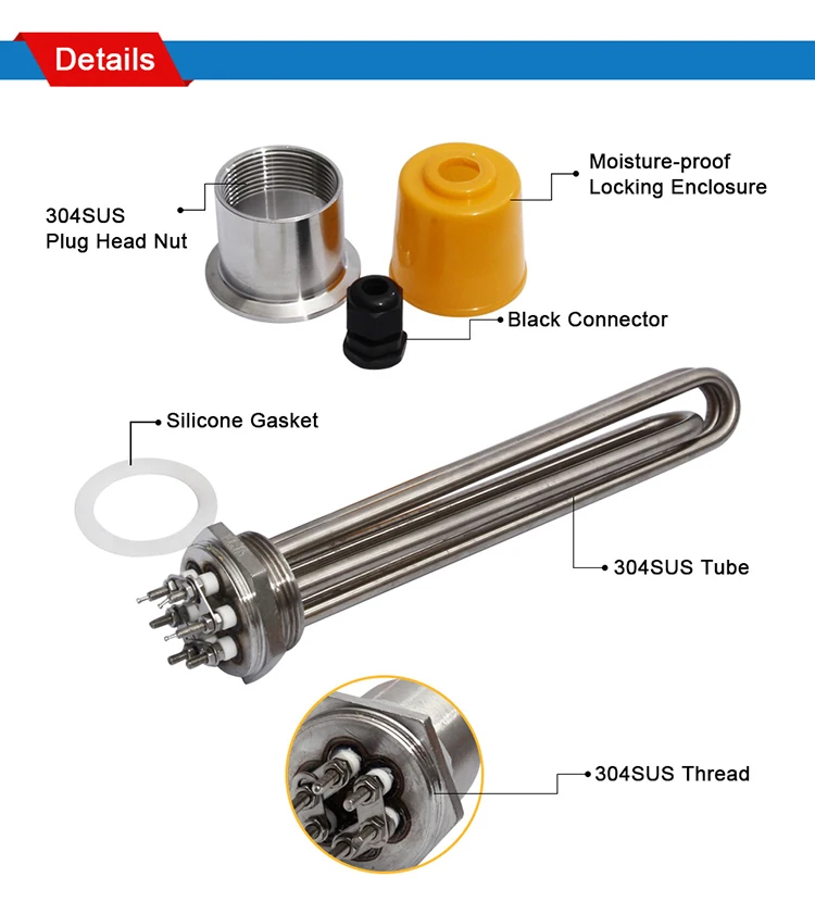 3kw Water Heater Heating Element Buy Heating Element,Water Heater