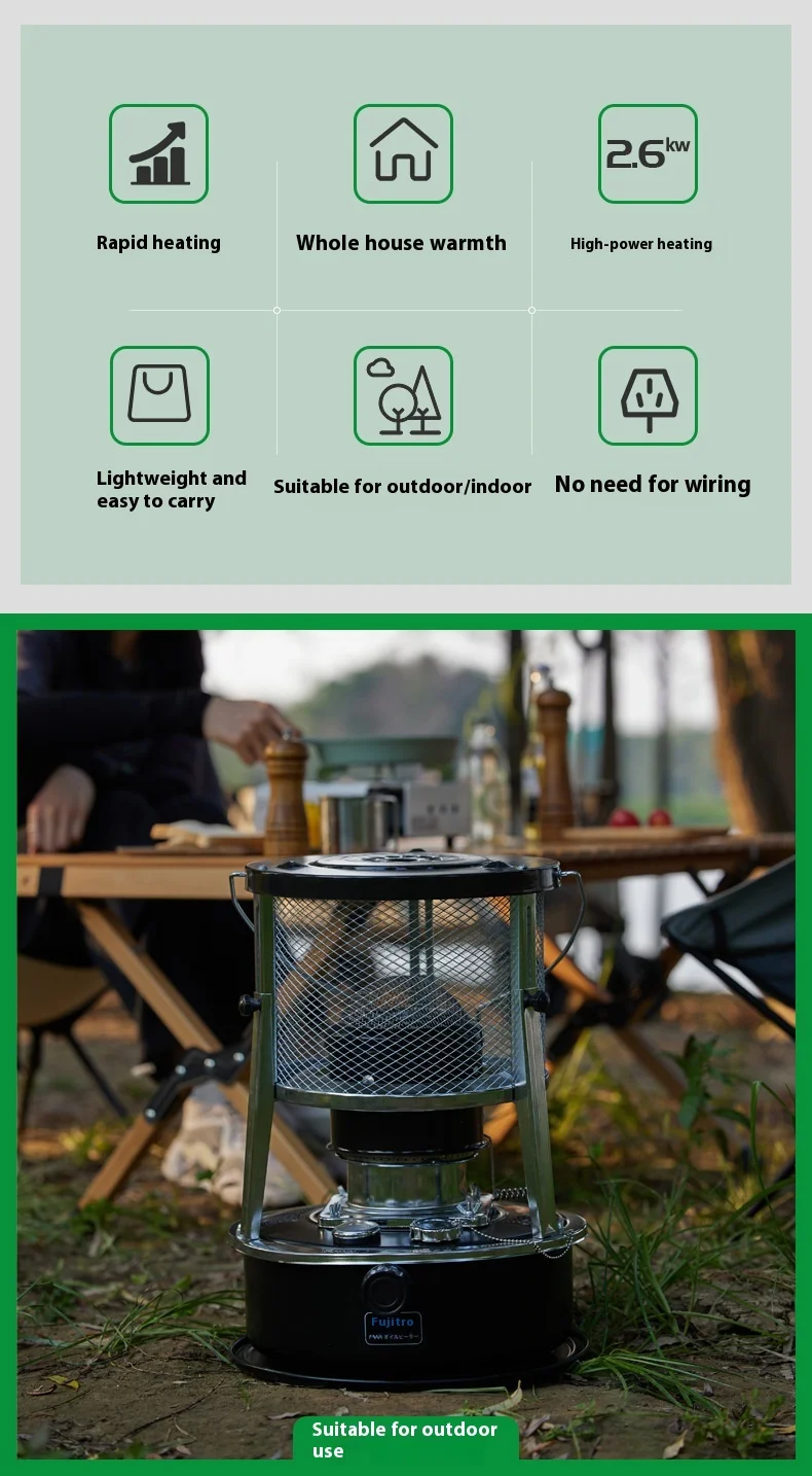 Kerosene Heater, R95, Portable - detail 6