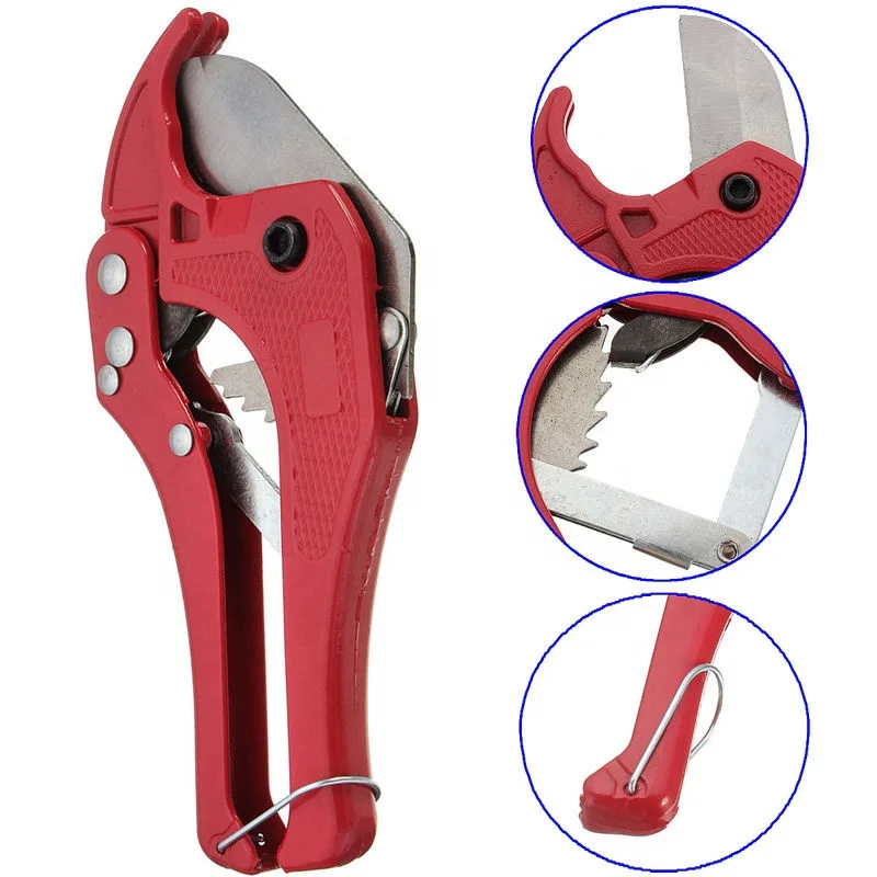 Pvc Pipe Tubing Cutter Ratcheting Hose Cutter With High Resilience