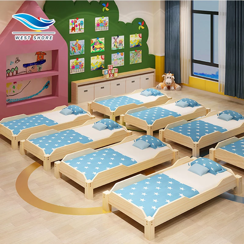 Stackable Mesh Bed For Kindergarten Children Lunch Break Bed Mesh