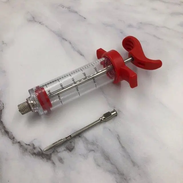 plastic barbecue syringe marinade syringe 30ml