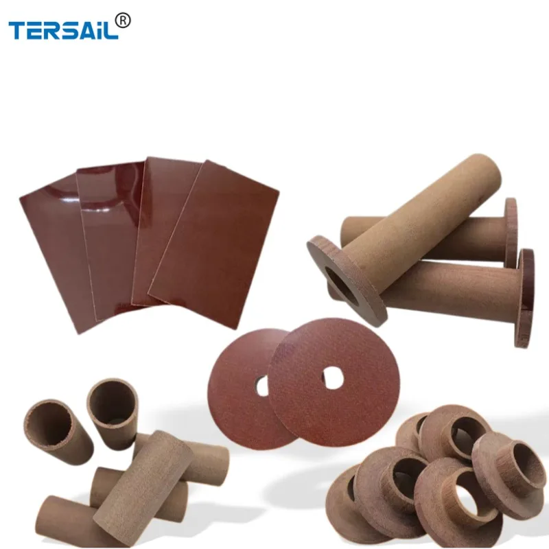Phenolic Laminated Bakelite Board Threaded Rod 3025 Is Processed by CNC ...