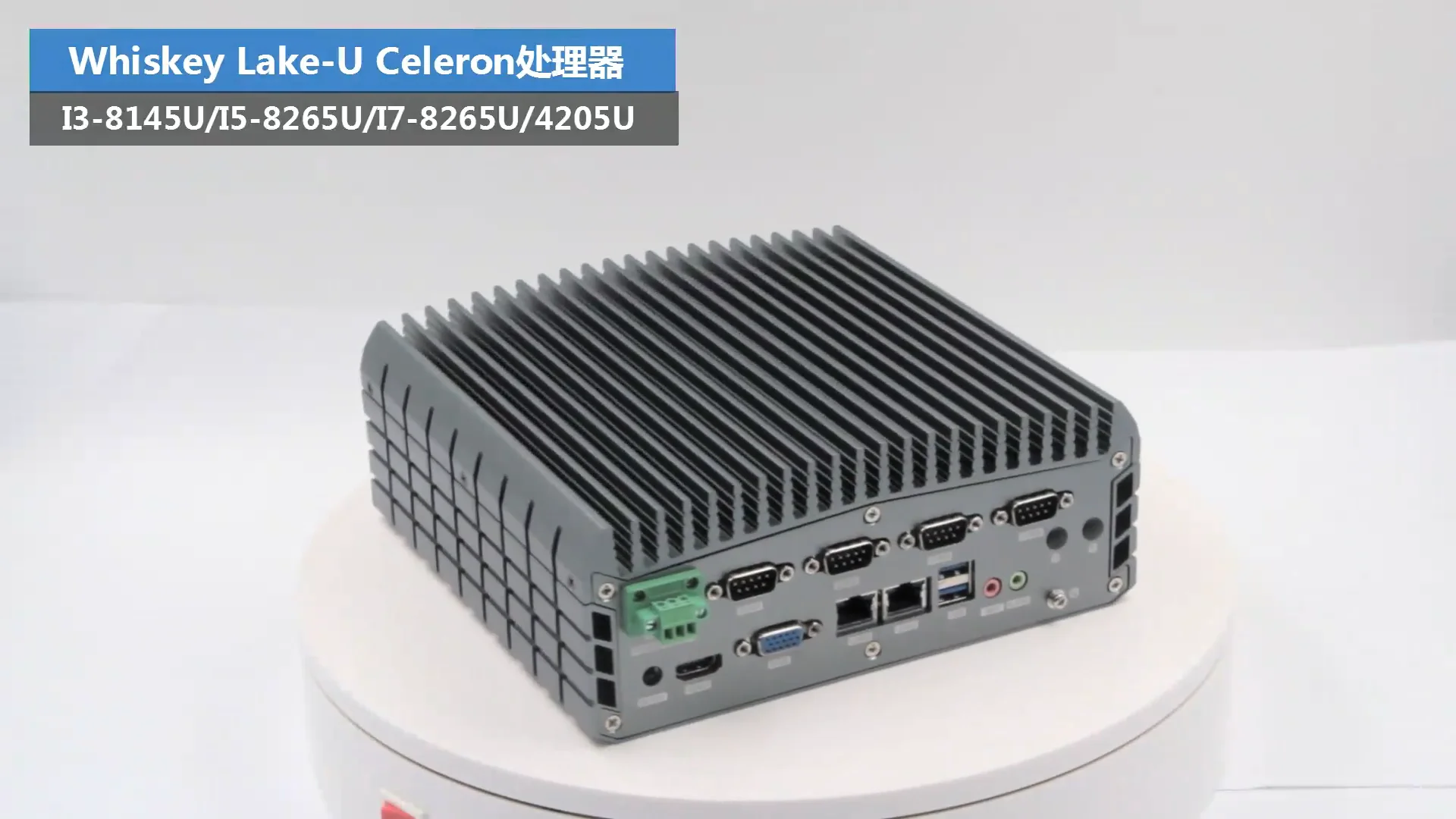 Zunsia 6usb Industrial Network Security Dual Nic Mini Computer 2ddr4 2