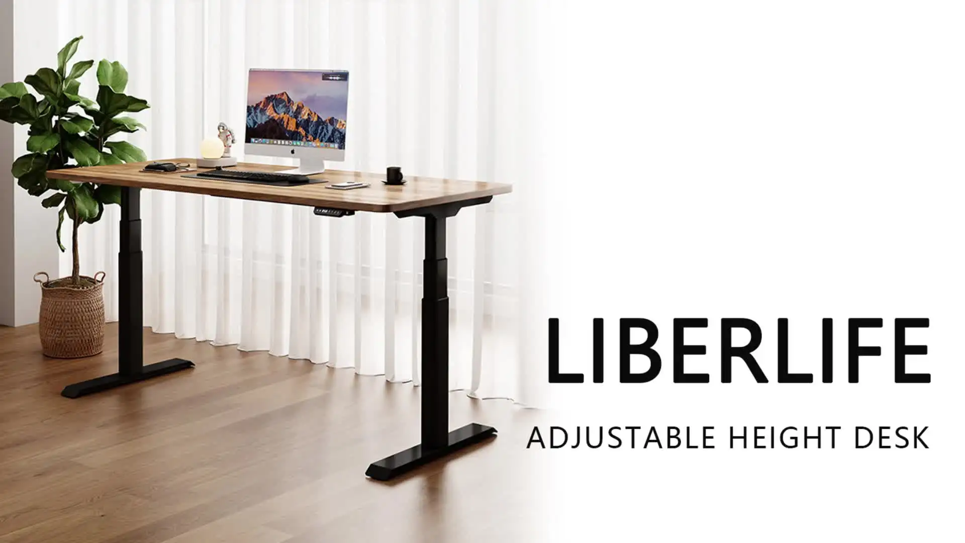 Liberlife Ergonomic Office Workstation - Adjustable & Stylish