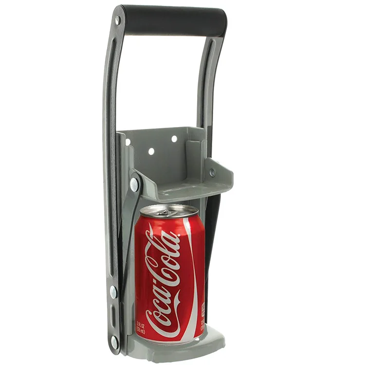 12 Oz Rampro Aluminum Can Crusher Bottle Opener Heavy Duty Metal