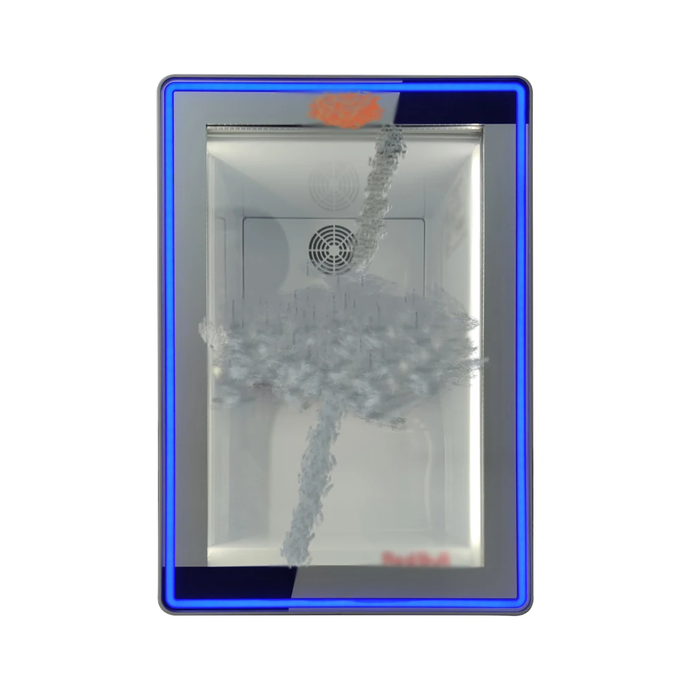 Redbull Mini Fridge: 24 Can Beverage Display Cooler with Glass