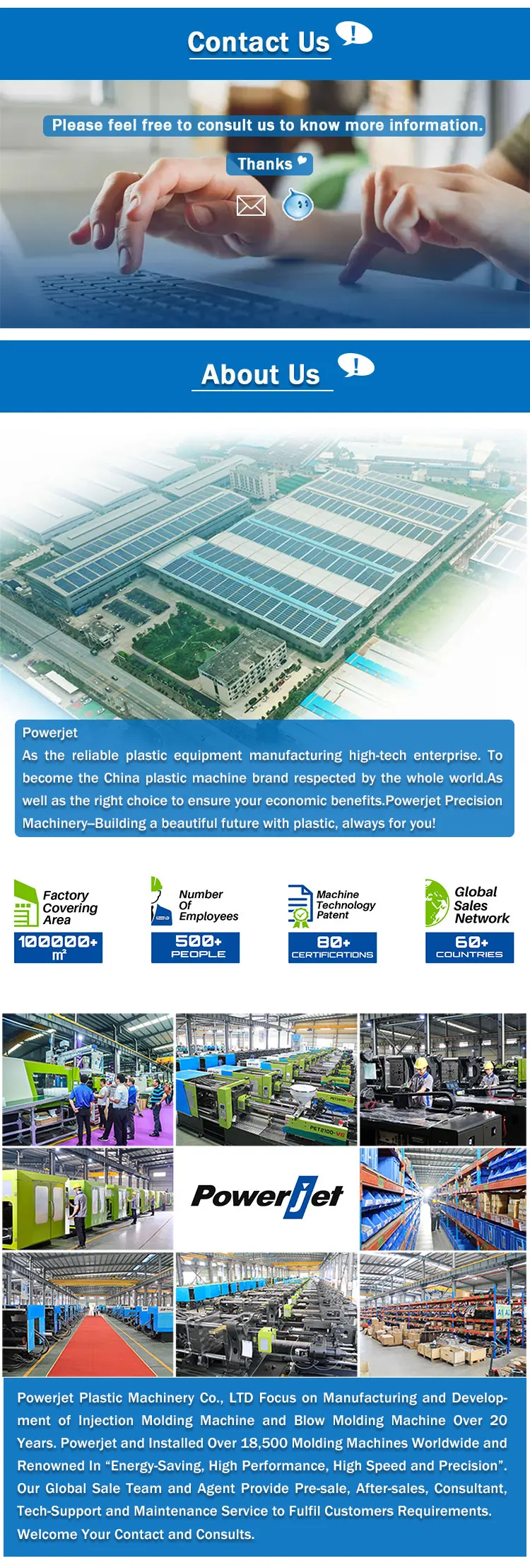 All new polyurethane injection molding machine