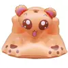 Inflatable Seat Cartoon Tiger Booster Learn To Sit Sofa With Backrest&Built-in Air Pump For Toddlers Kids