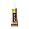 T-8000 Tool Glue 15ML Comes With a Needle Clear Glue Epoxy Resin Glue For Glass Flowerpot Diy Glass Rhinestones Adhesive