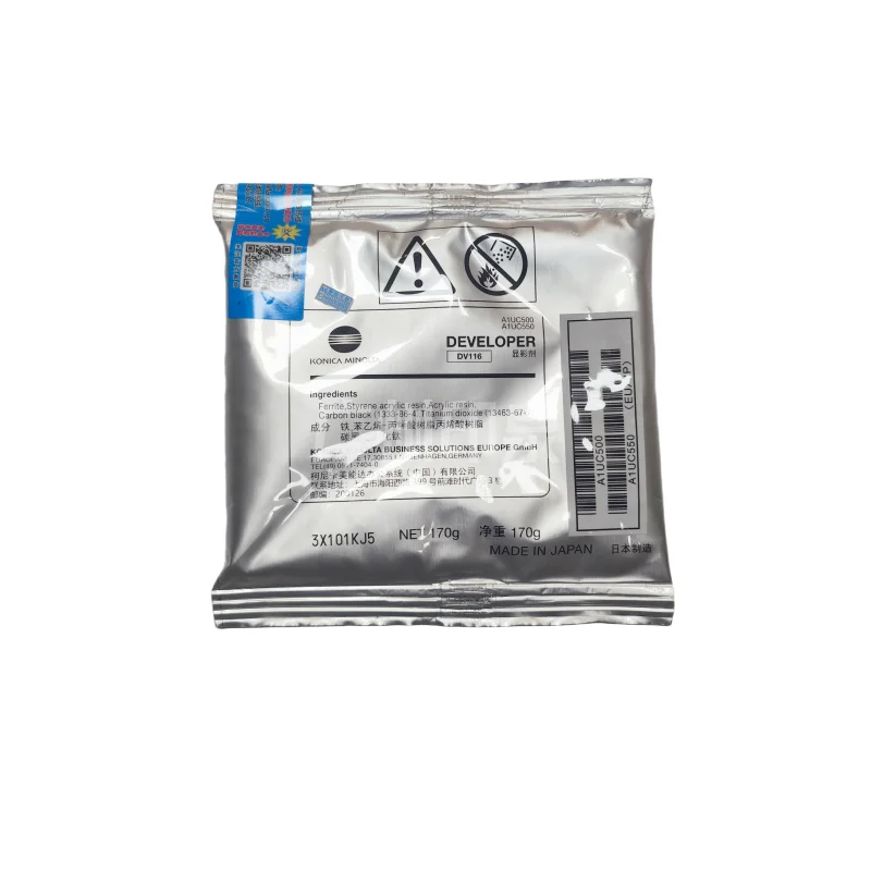 Developer Powder Baffle Genuine Konica Minolta Developer Powder DV116 for Laser Printers