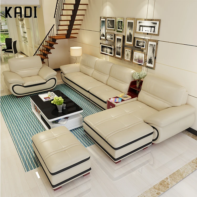 2020 Modern Couch Living Room Sofa Leather High Back Comfortable Home