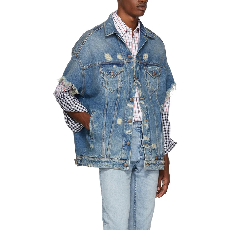 Wholesale Jacket Jeans Fade Color 