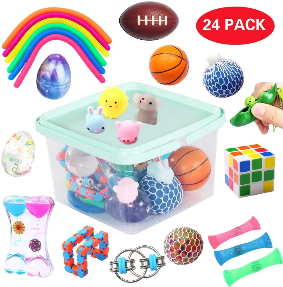 

Fidget Toy for ensory Kids,500 Pieces, Blue, green, yellow, pink, purple ,etc