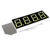 19x25mm 4 digits led digital seven segment display white emitting color