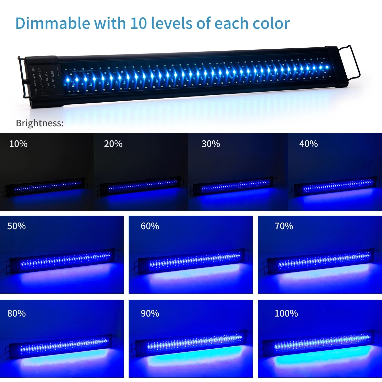 Aquarium Led Light Para Aquário Plantado Reef Fish Tank Led Lighting