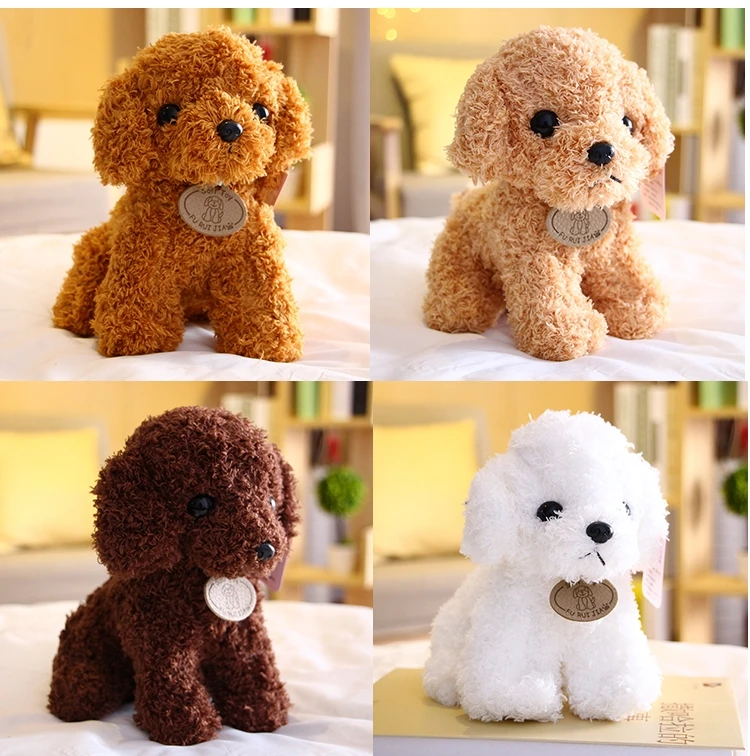 lifelike teddy dog toy