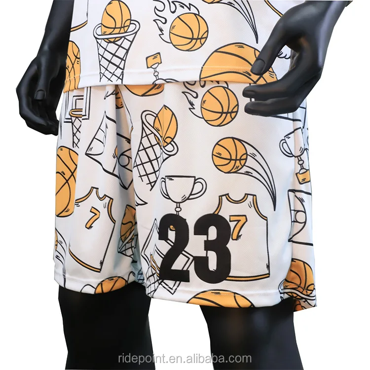 Custom Unique Design Dot Pattern High End Quality Cheap Sublimation Quick  Dry Basketball Jersey Uniform