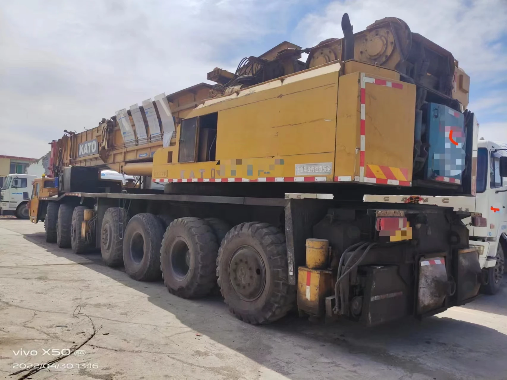 160 Tons Nk1600 Japan Truck Crane Used Kato Crane Hot Sale In China