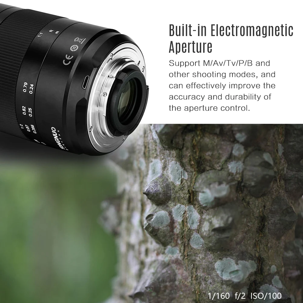 Original Yongnuo Macro Lens Yn60mm F2ne Mf For Nikon D3400 D5600 D7500 D850 D5 Dslr Camera Buy