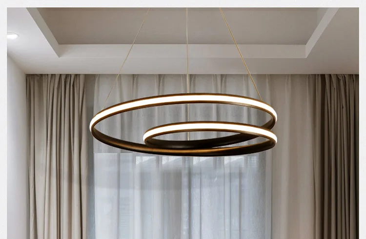Led chandelier light modern nordic modern lighting pendant lamp irregular chandelier lighting pendant