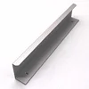 Embedded aluminum edge handle and pull for kitchen cabinet hidden door handles