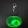 Custom Valentine's Day Gifts Keychain Acrylic 3D Led Night Light For Sweetheart