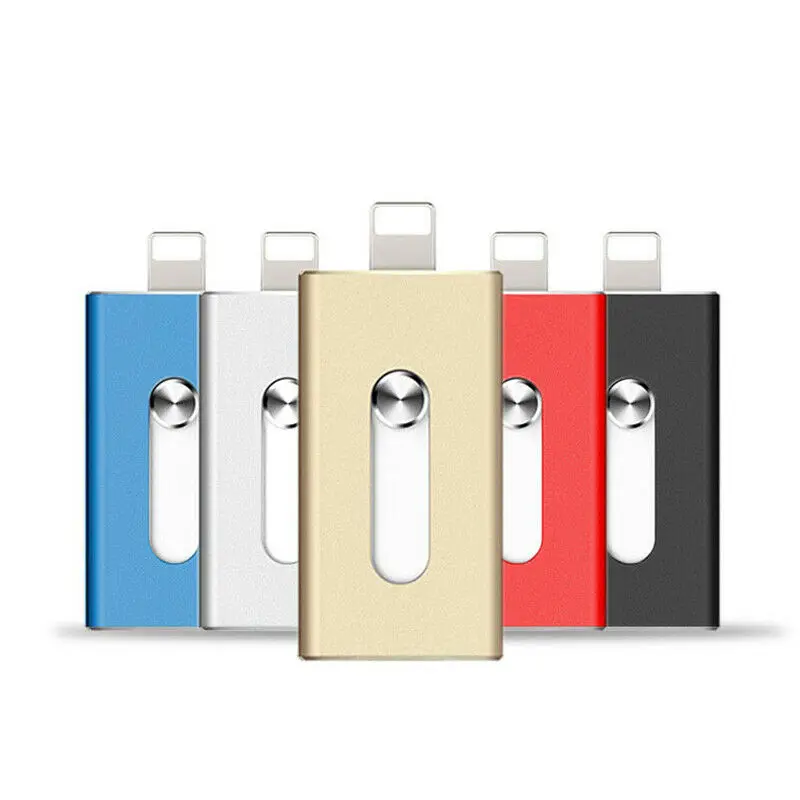 USB i Flash Drive OTG Micro Memory Stick 256GB/128GB/64GB For iPad/iPhone/PC - ANKUX.COM