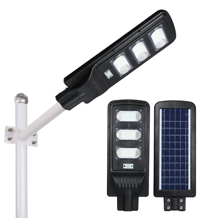 Factory price remote control smd waterproof IP65 outdoor 60w integrated all in one led solar street light
