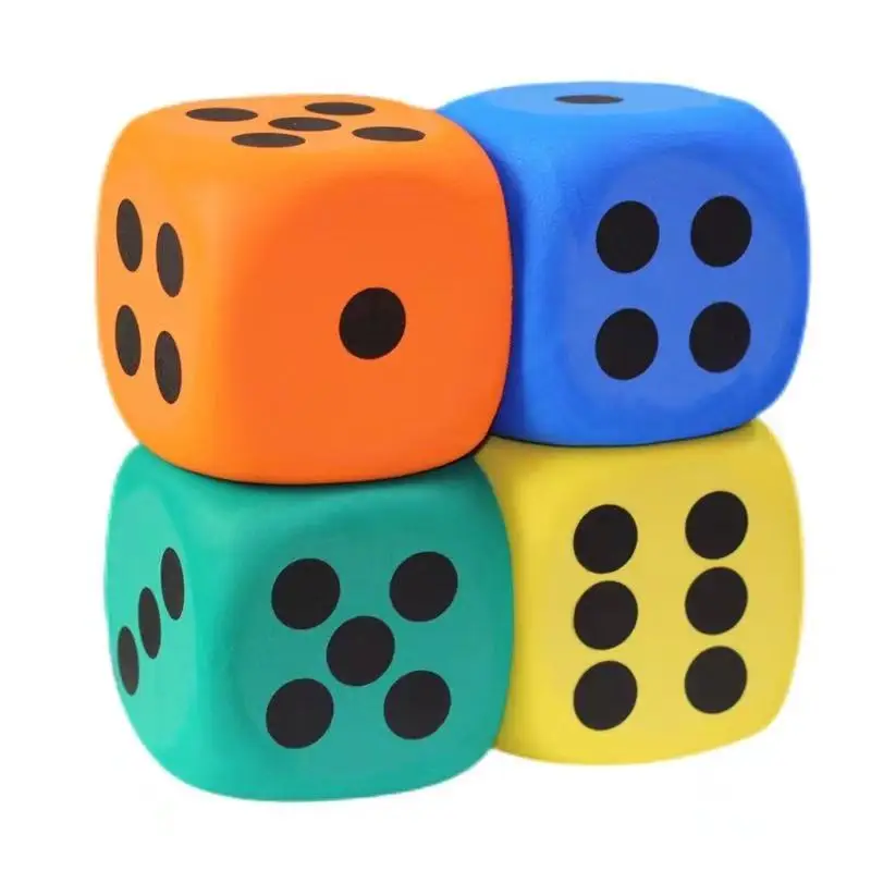 Learning Playing Foam Dice Children Math Teaching Pu Eva Exercise Large