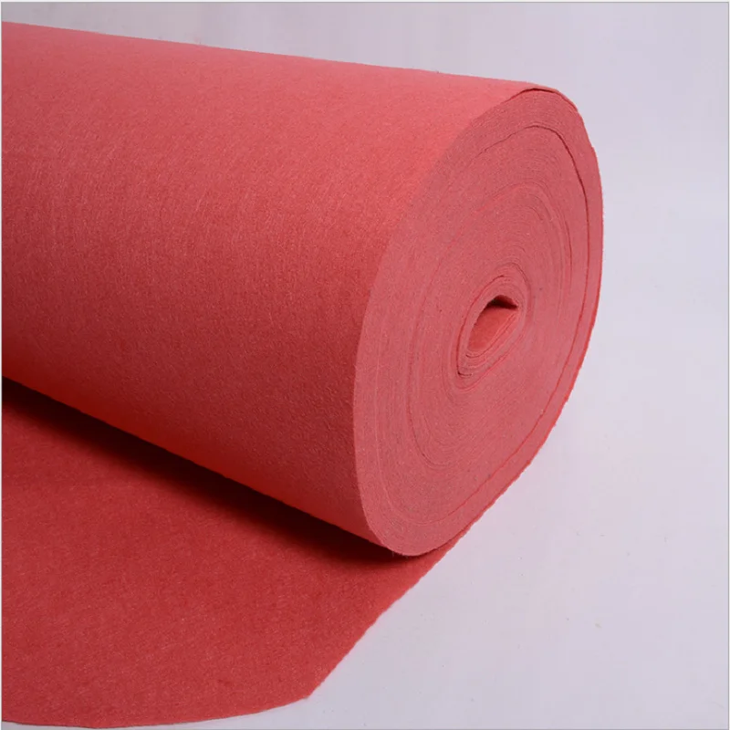 factory supply customized size recycle polyester non woven felt