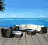 Sigma luxury living all weather pool furniture garden modern sofa sets cane couches